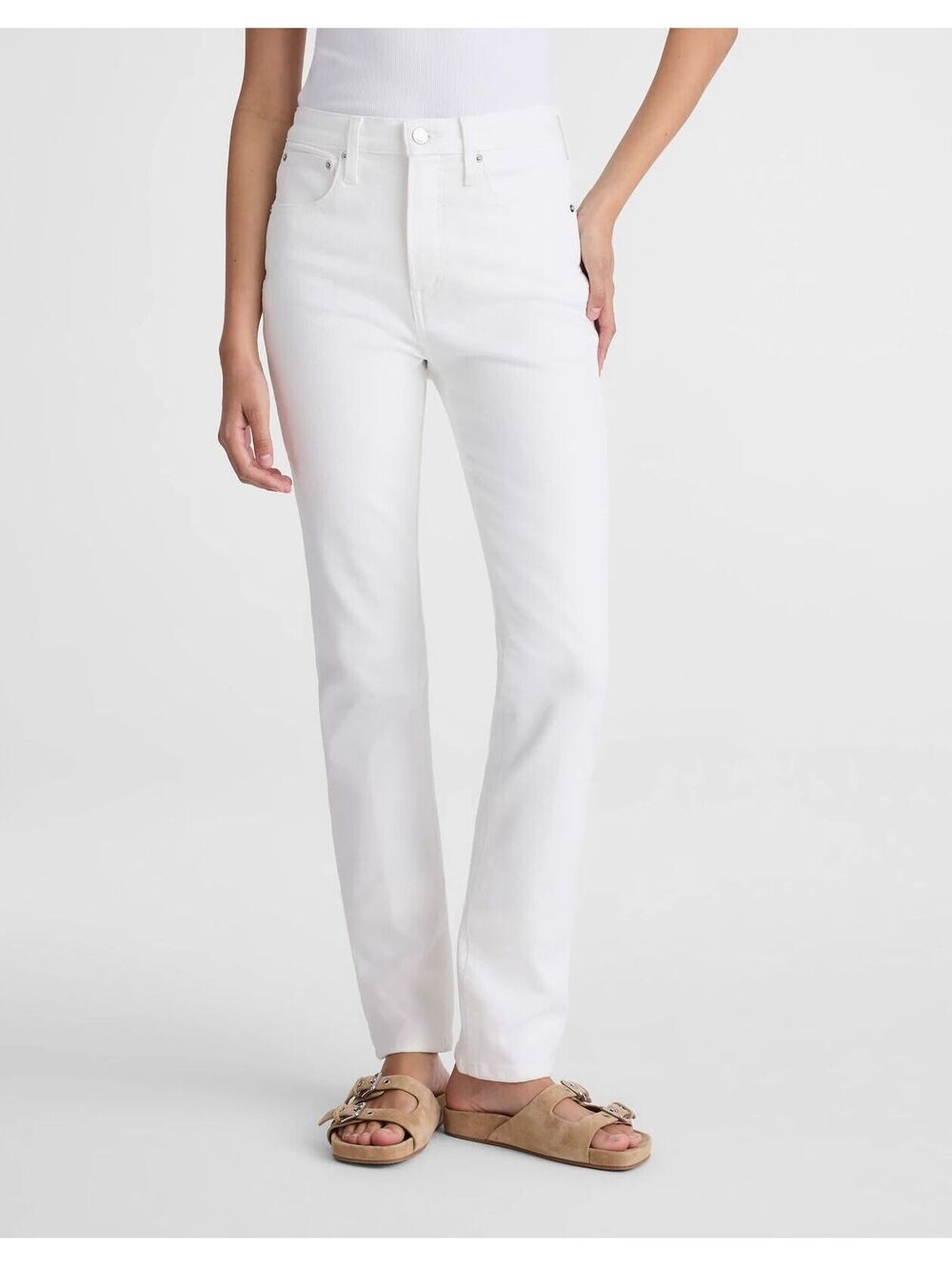 NWT Madewell The Pencil Jean in Super Stretch Denim - Size 28 - MSRP $148‎